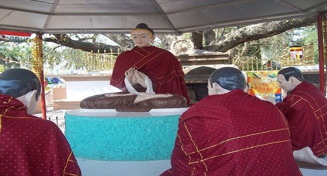 Gautam Buddha preached