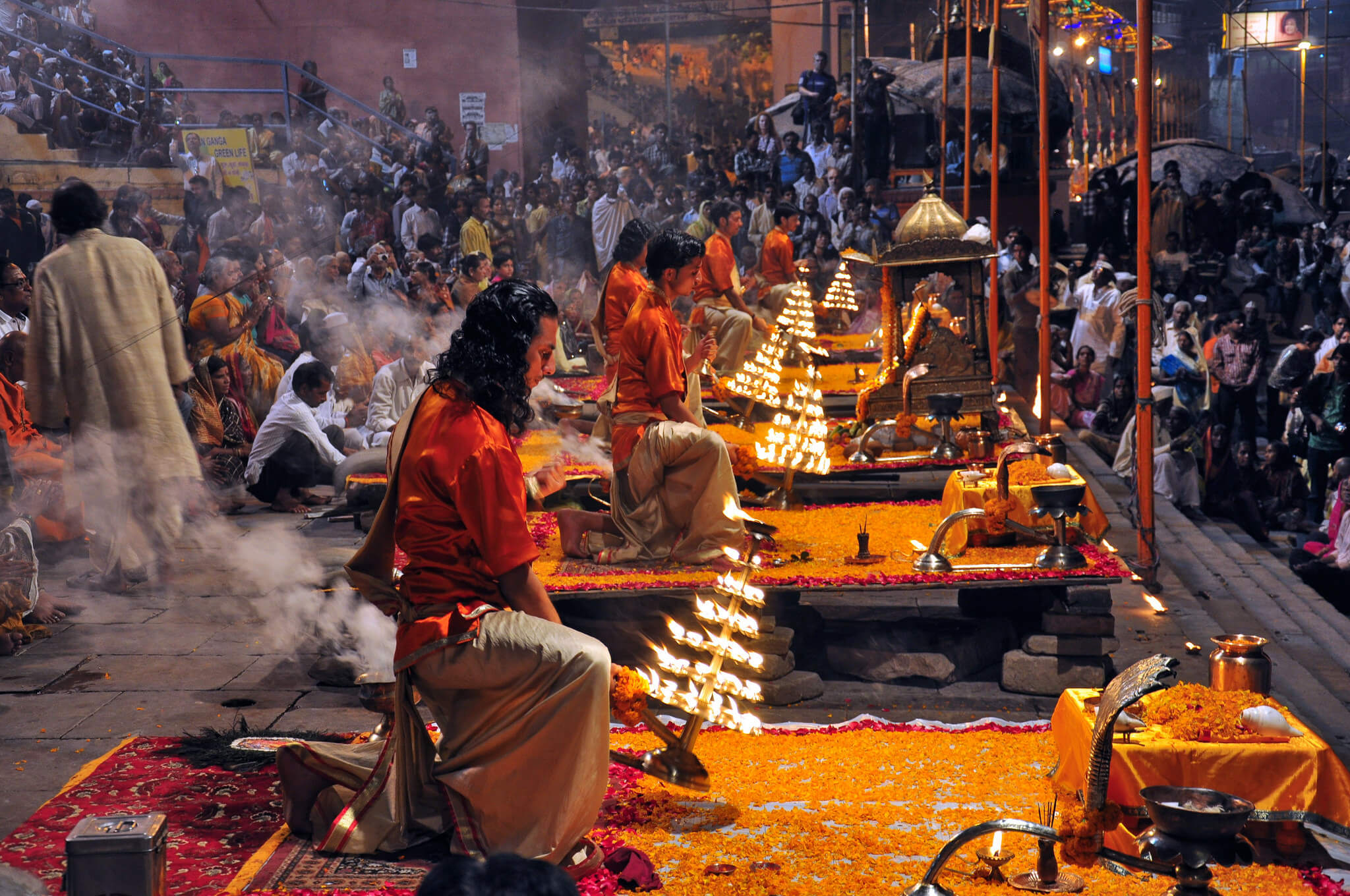 Photography Location Varanasi Morning Aarti