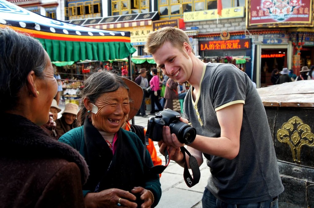 Tibetans locals