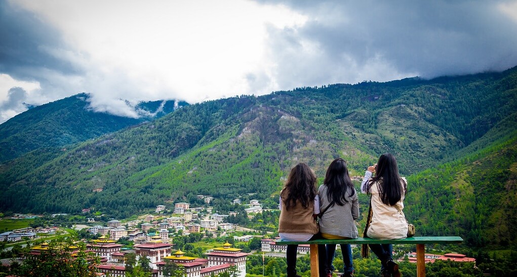 View of Thimphu