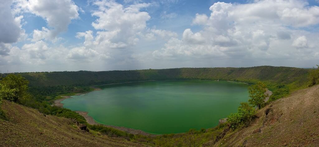 Lonar Crater lake, Maharashtra India