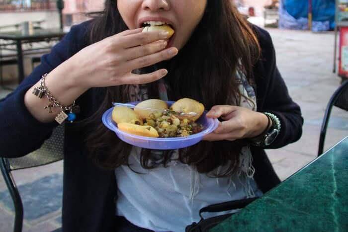 Golgappas Street Food Jaipur