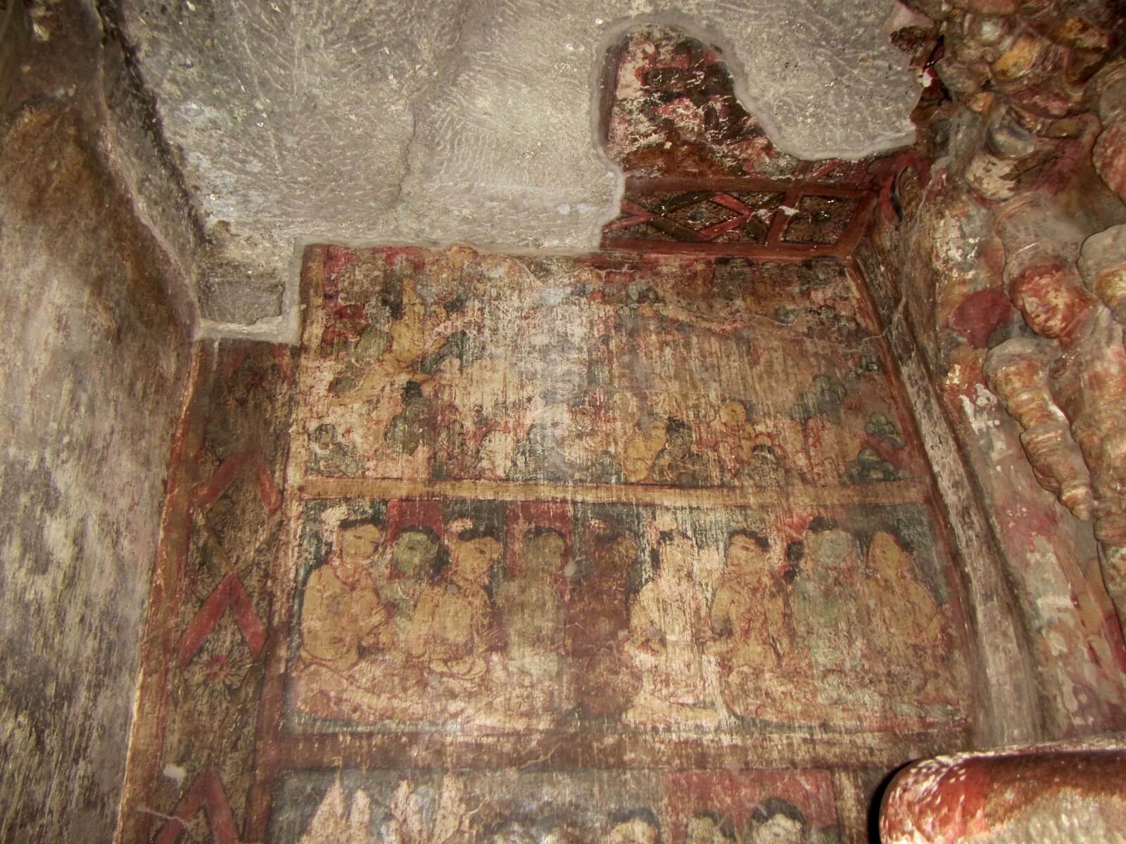 Ellora Caves Paintings