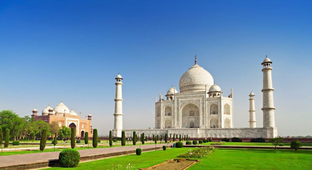 Heritage Beauty Taj Mahal Agra Journey My India
