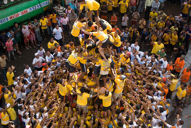 Rang Panchami, Dahi Handi Holi