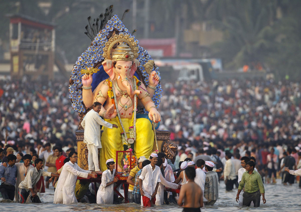 Ganesh Chaturthi festival in Mumbai