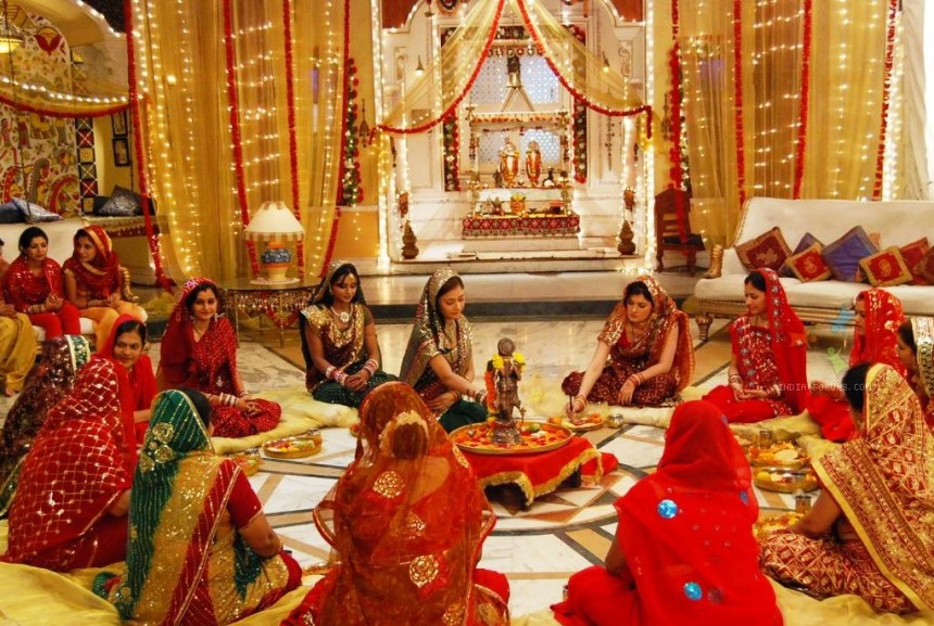 Karwa Chauth ceremony