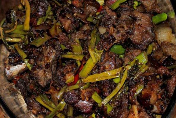 Pork in Sengmora Arunachal