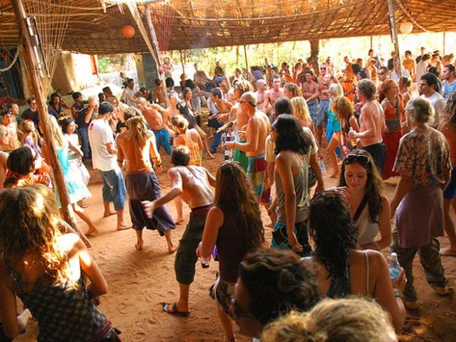 Curlies Shack at Goa