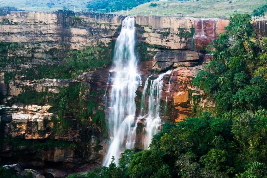 Dainthlen Falls in Cherrapunji