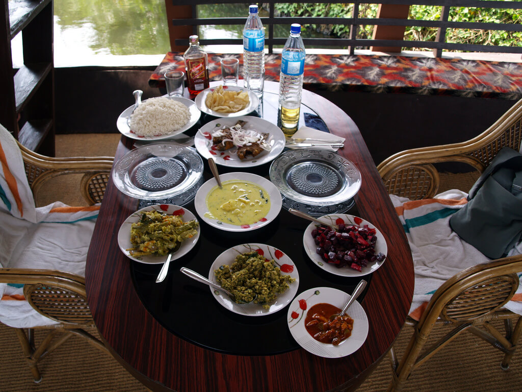 Houseboat Meal Kerala