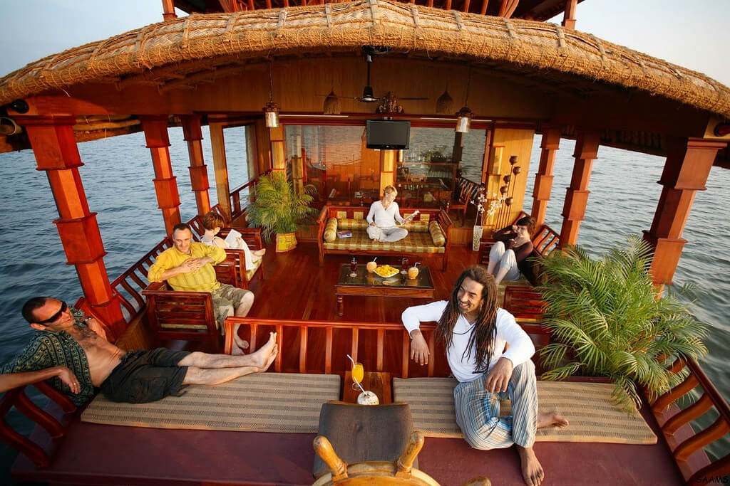 Houseboat Sundecks in Kerala