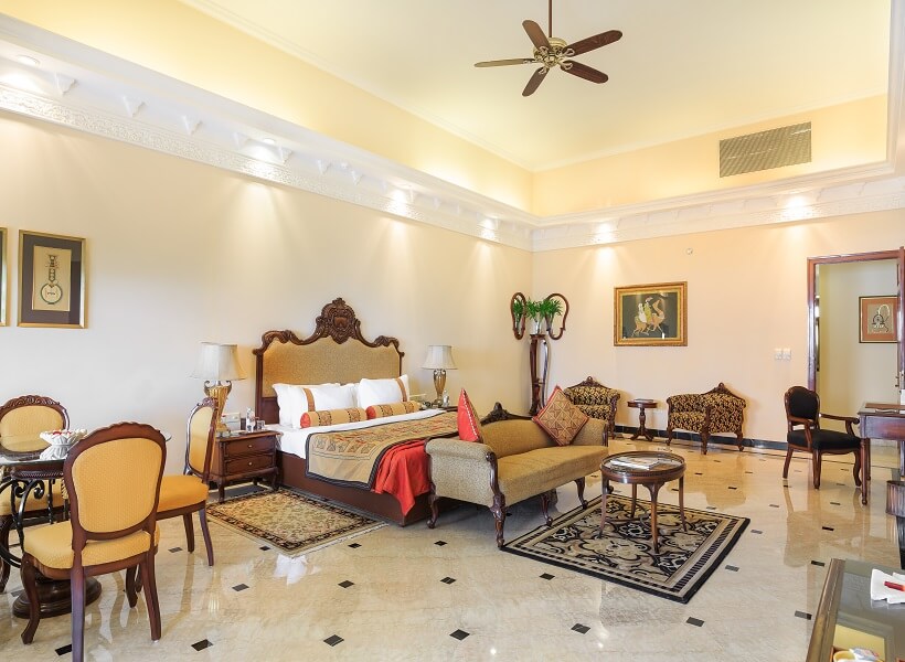 Maharani Suite at Lalit Laxmi Niwas Palace