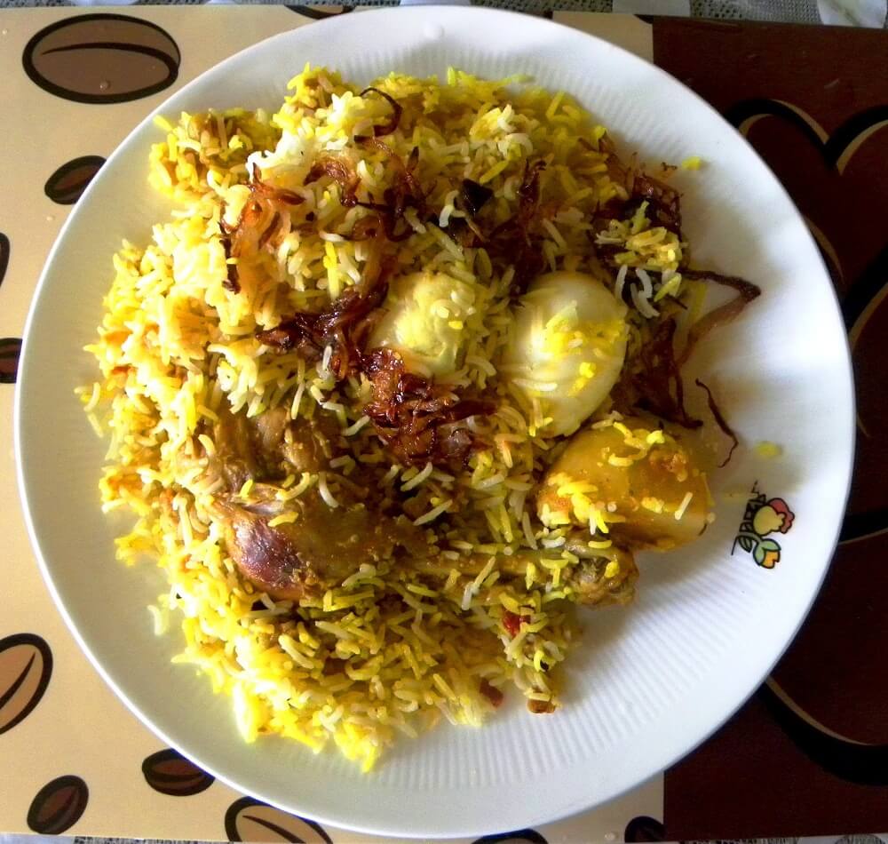 Kolkata Chicken Biryani