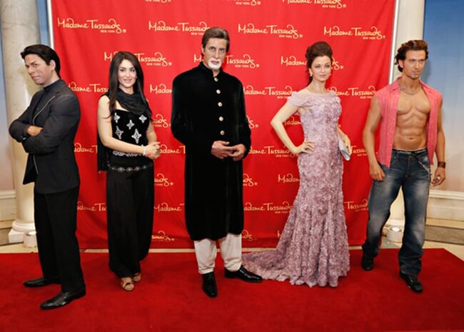 Madame Tussauds wax museum in New Delhi India