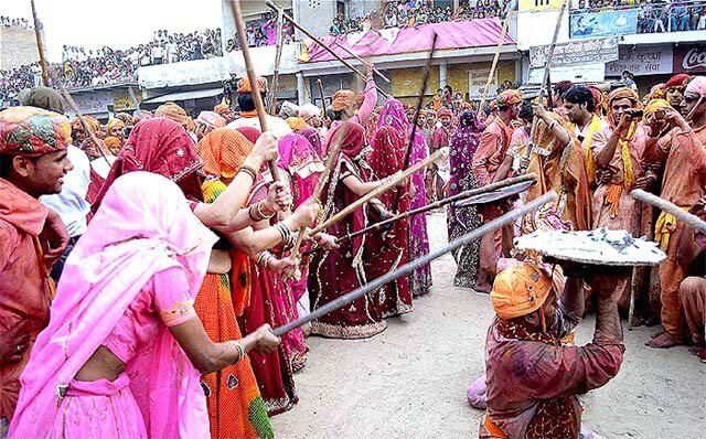 Lathmar Holi Barsana