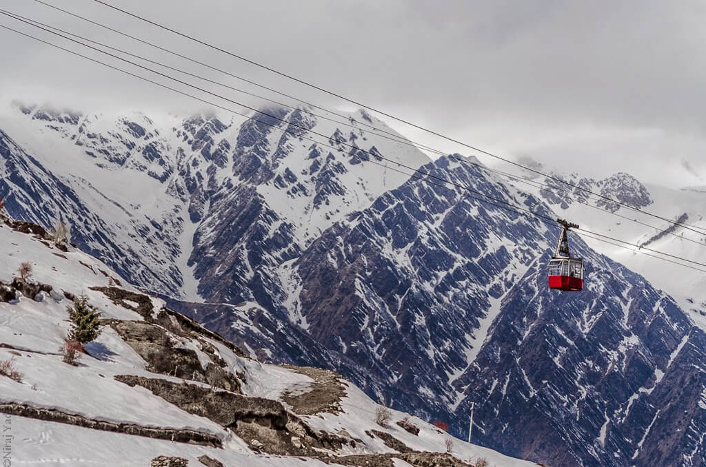 Auli Cable Car Ski Slope