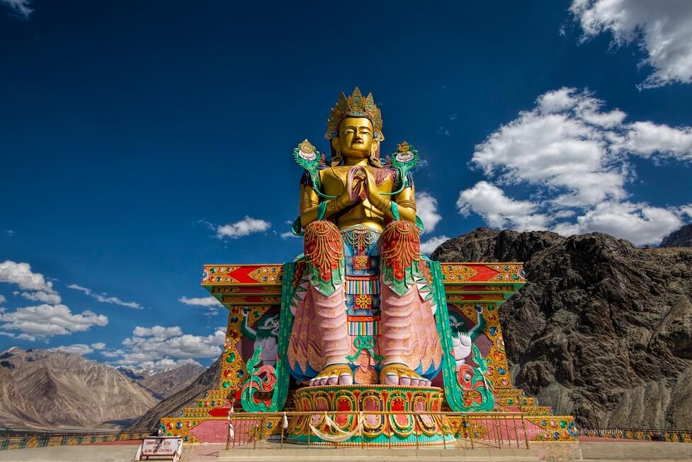 Maitrey Buddha Statue, Diskit Nubra