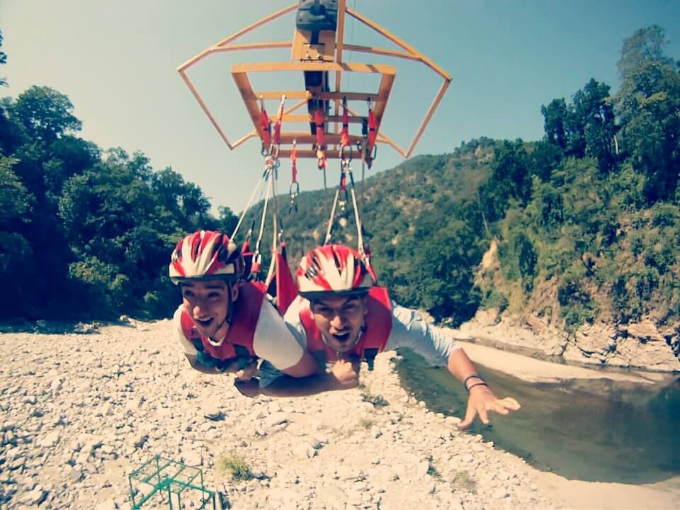 Flying Fox in Rishikesh