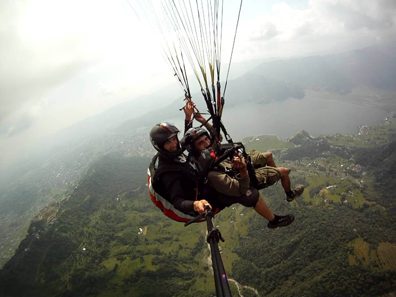 Paragliding in Rishikesh