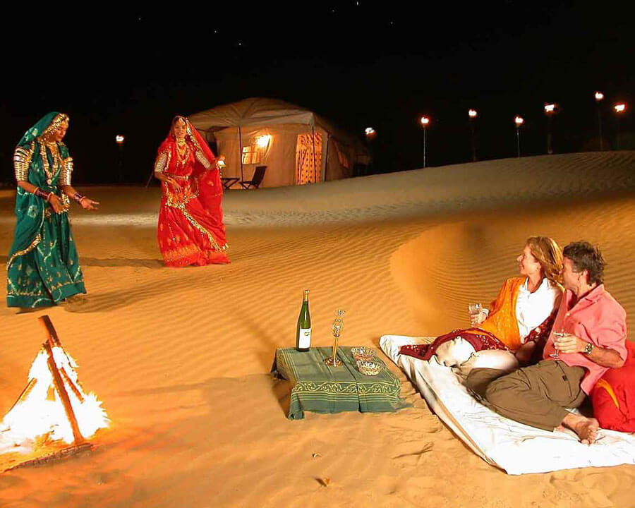 Sand Dunes in Jaisalmer