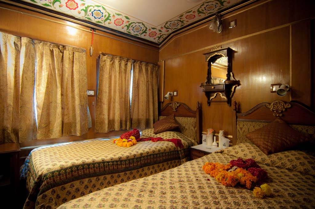 Palace on Wheels Bedrooms