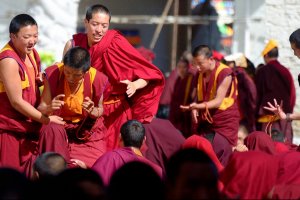 Monks Debating, Drepung Monastery