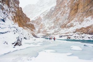 Zanskar Frozen River, Ladakh