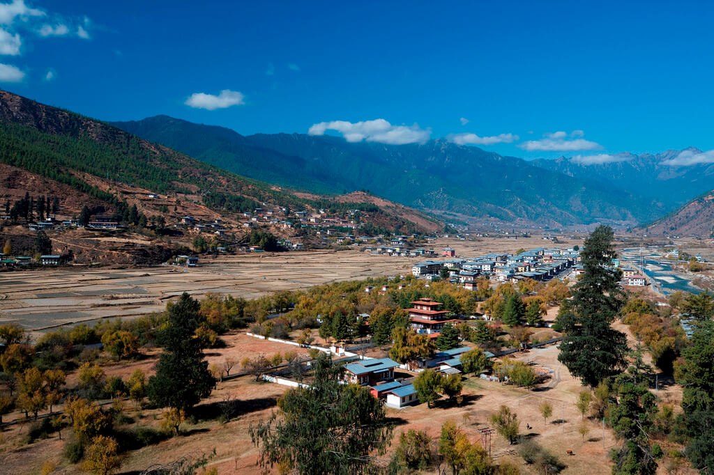 Paro Valley Bhutan
