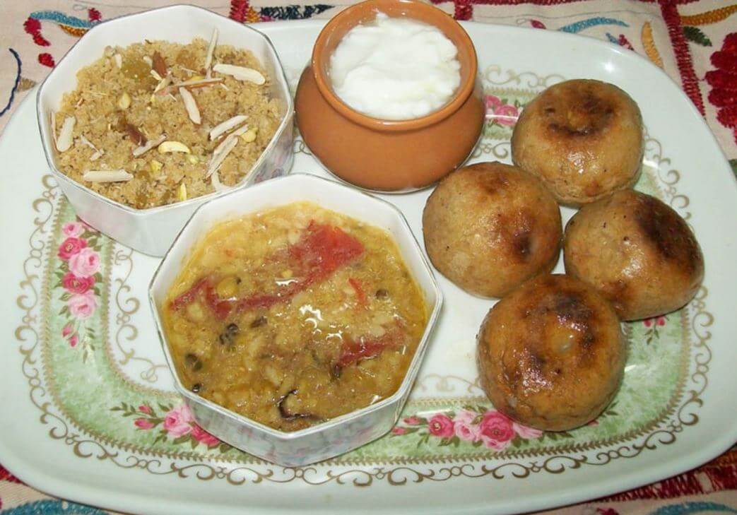 Daal, Bati Churma, Rajasthan