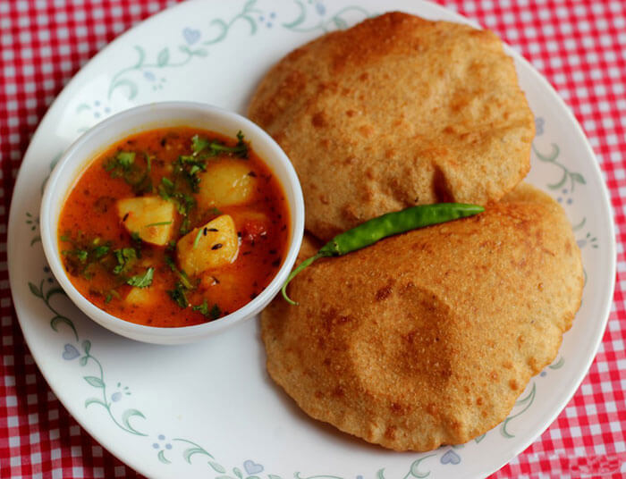 Kachori and Aloo Curry, Uttar Pradesh
