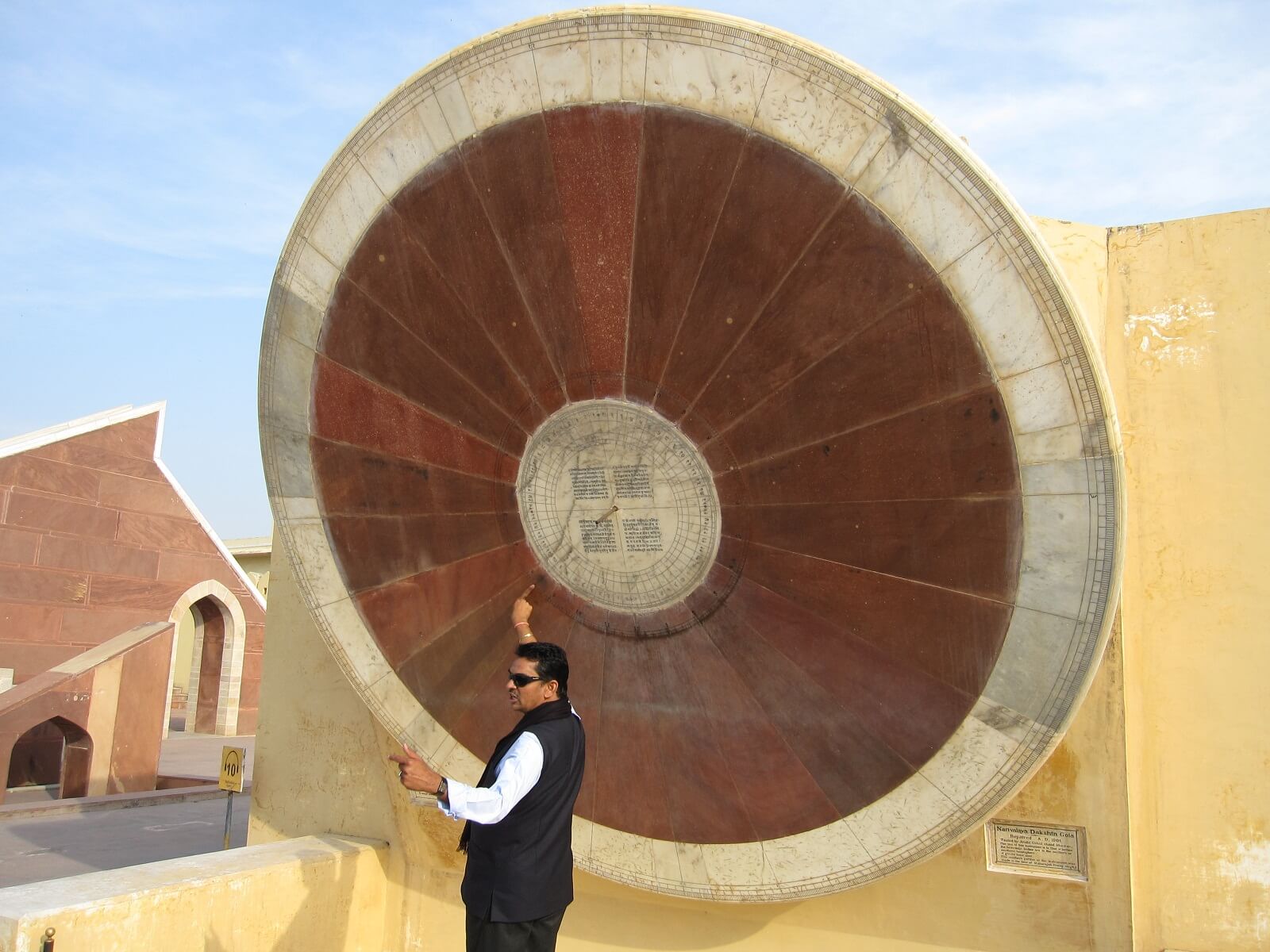 Sun Dial at Jantar Mantar
