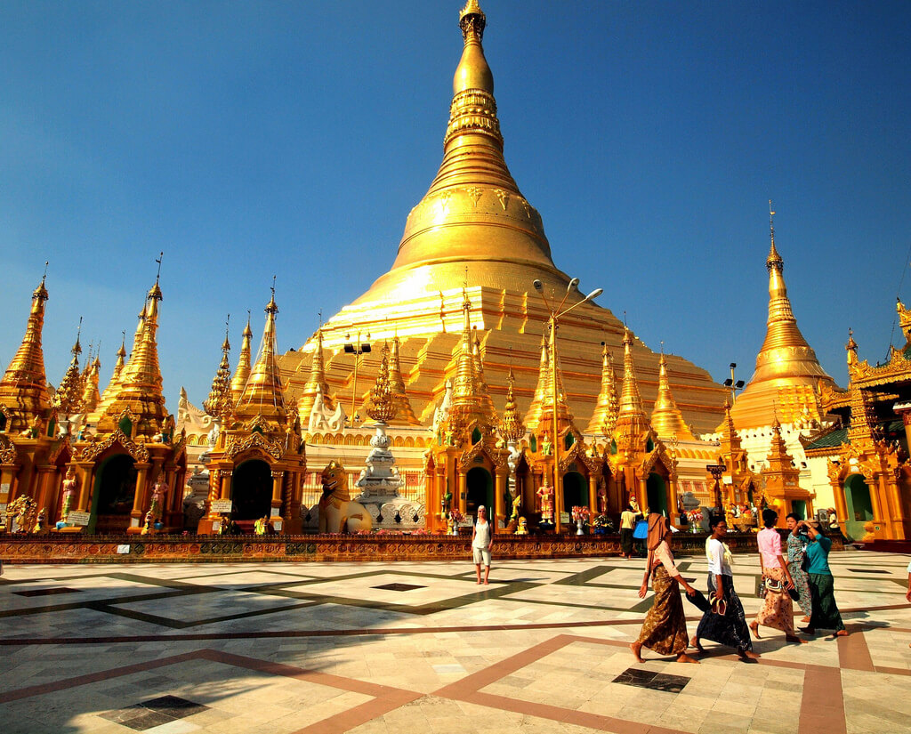 Pagodas in Myanmar