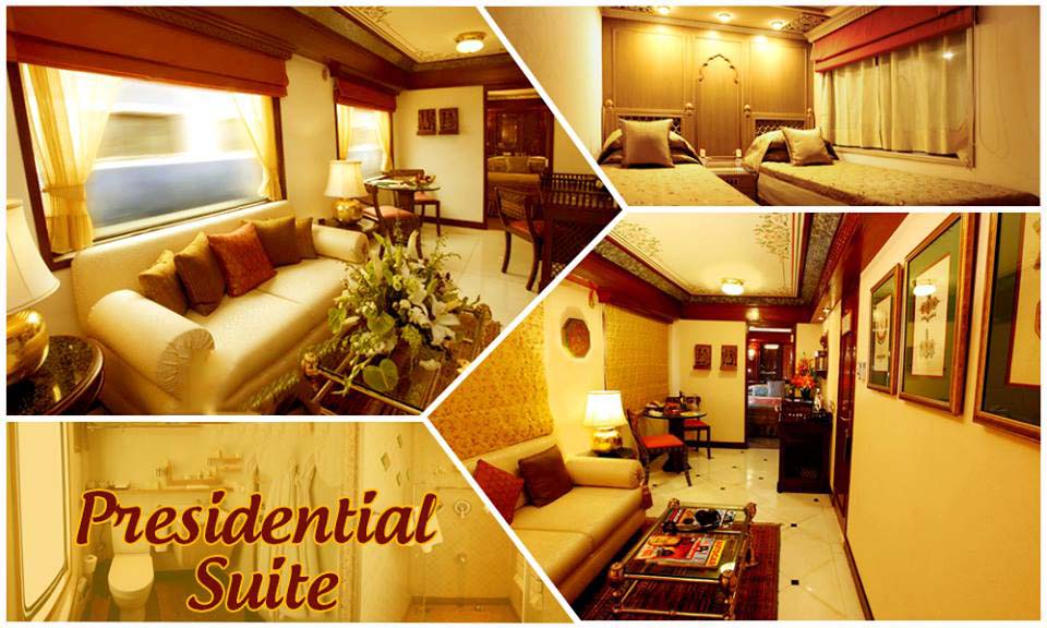 Presidential Suite of Maharajas Express