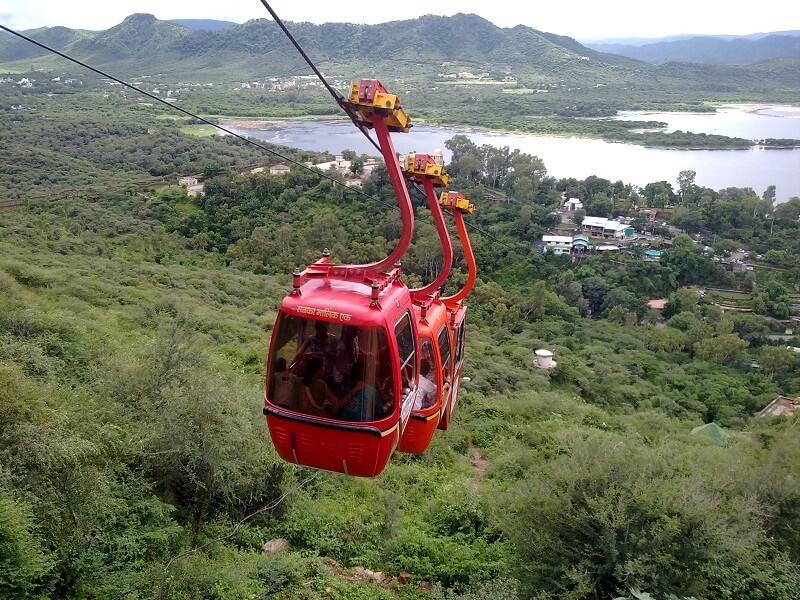 Ropeway to Mansapurna Karni Mata Temple