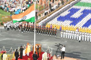 Independece Day Flag Hoisting