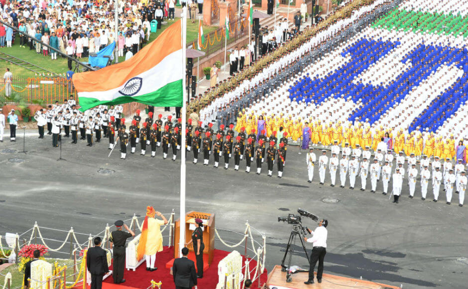Independence Day Flag Hoisting