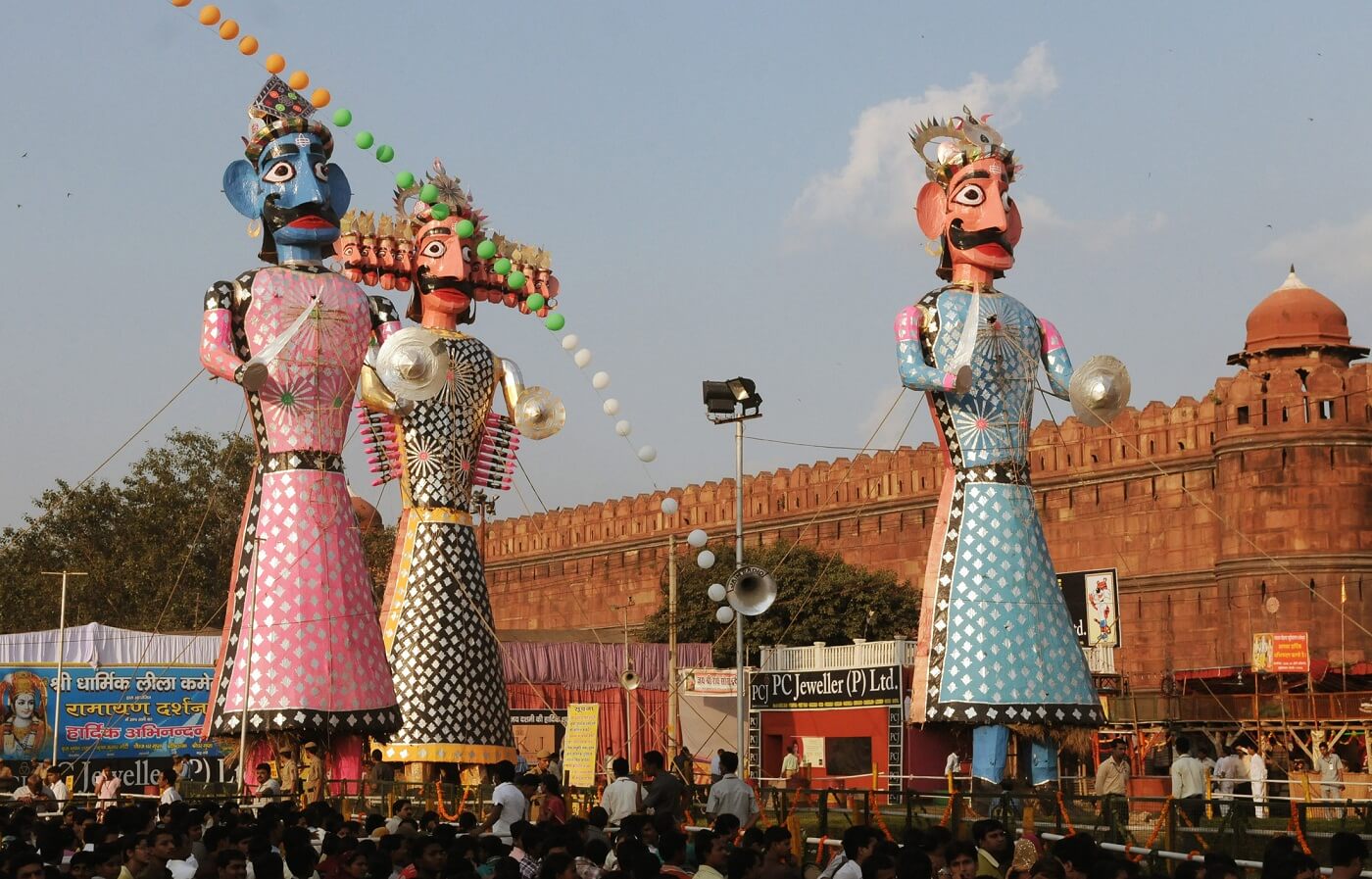 Ravana Burning in Delhi