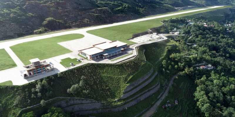 Sikkim's First Airport at Pakyong