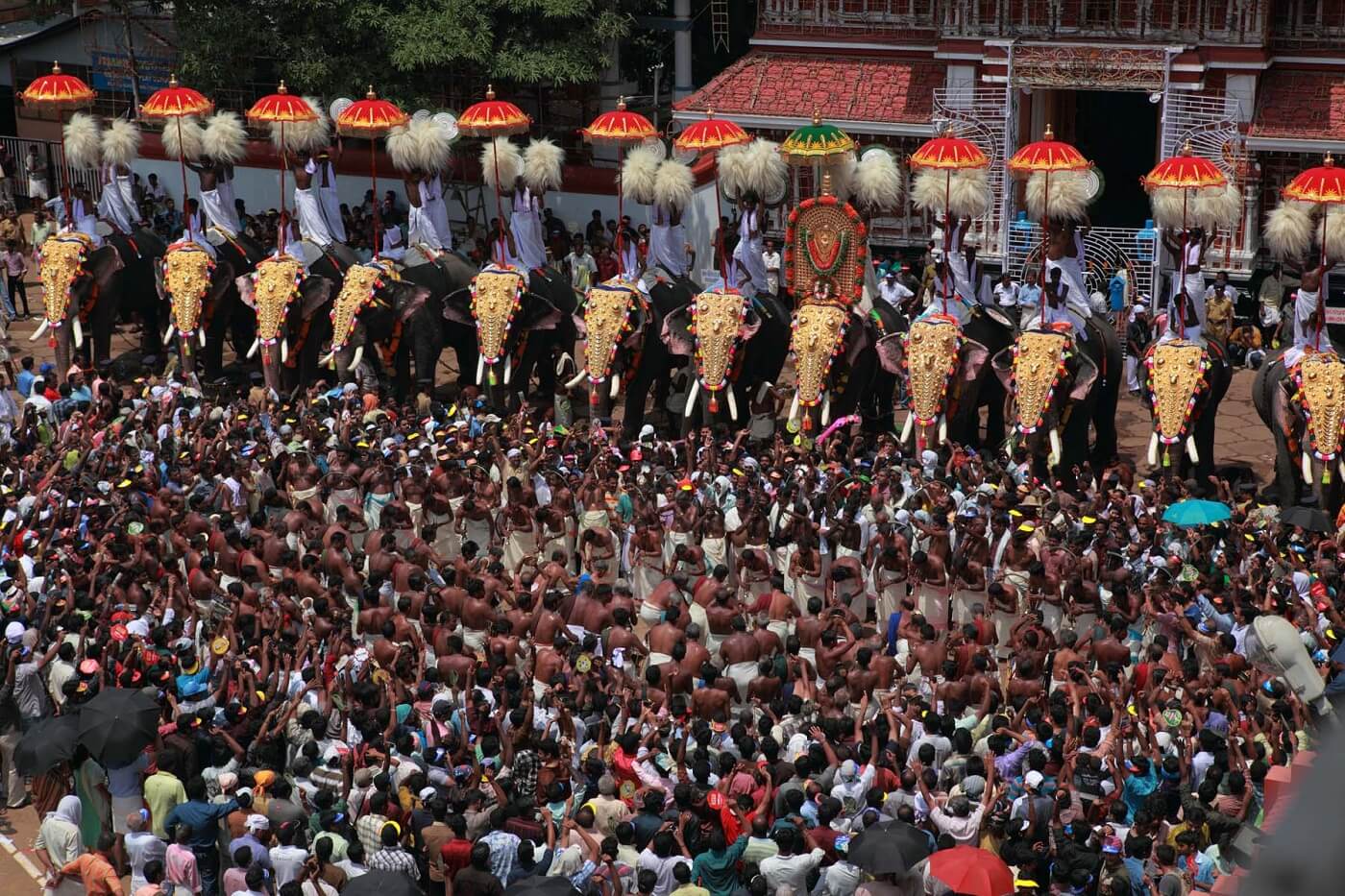 Thrissur Pooram, Kerala