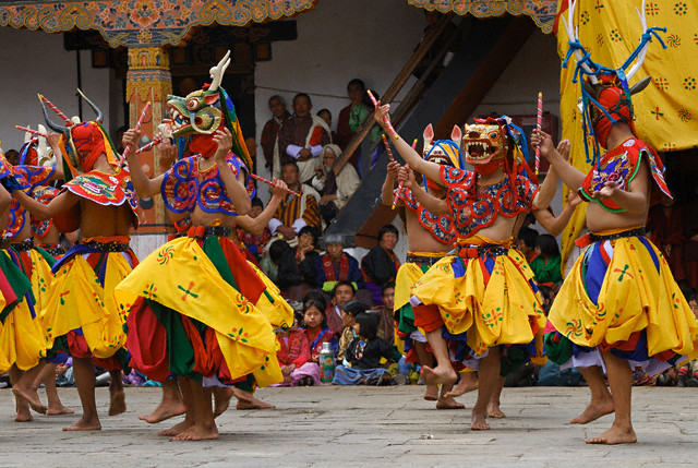 festival-in-bhutan
