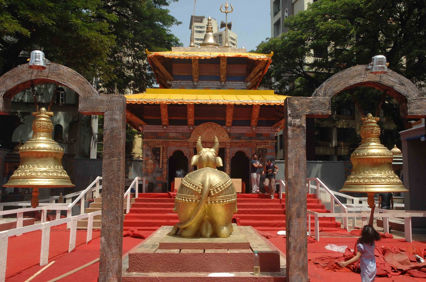 Nandi Statue at Pashupatinath Temple