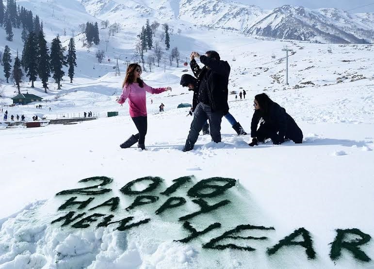 Gulmarg New Year Celebration