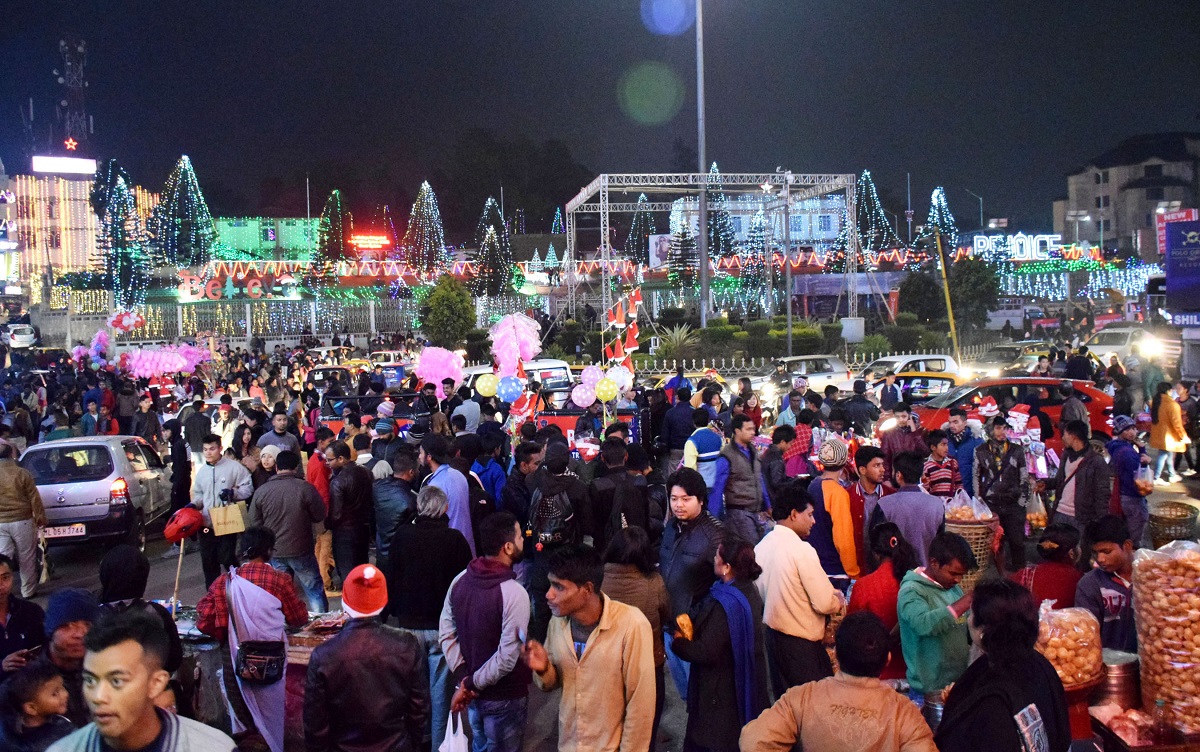 Police Bazaar Christmas Celebration in Shillong