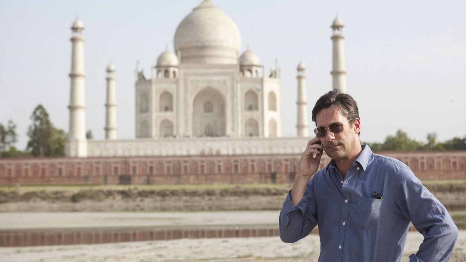 Million Dollar Arm shot in Taj Mahal