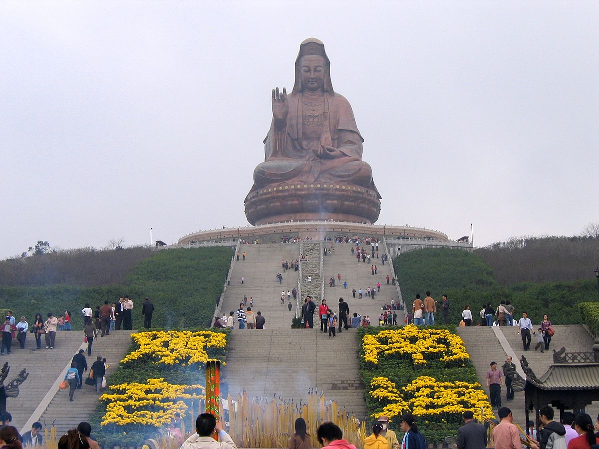 Guanyin of Mount Xiqiao, China