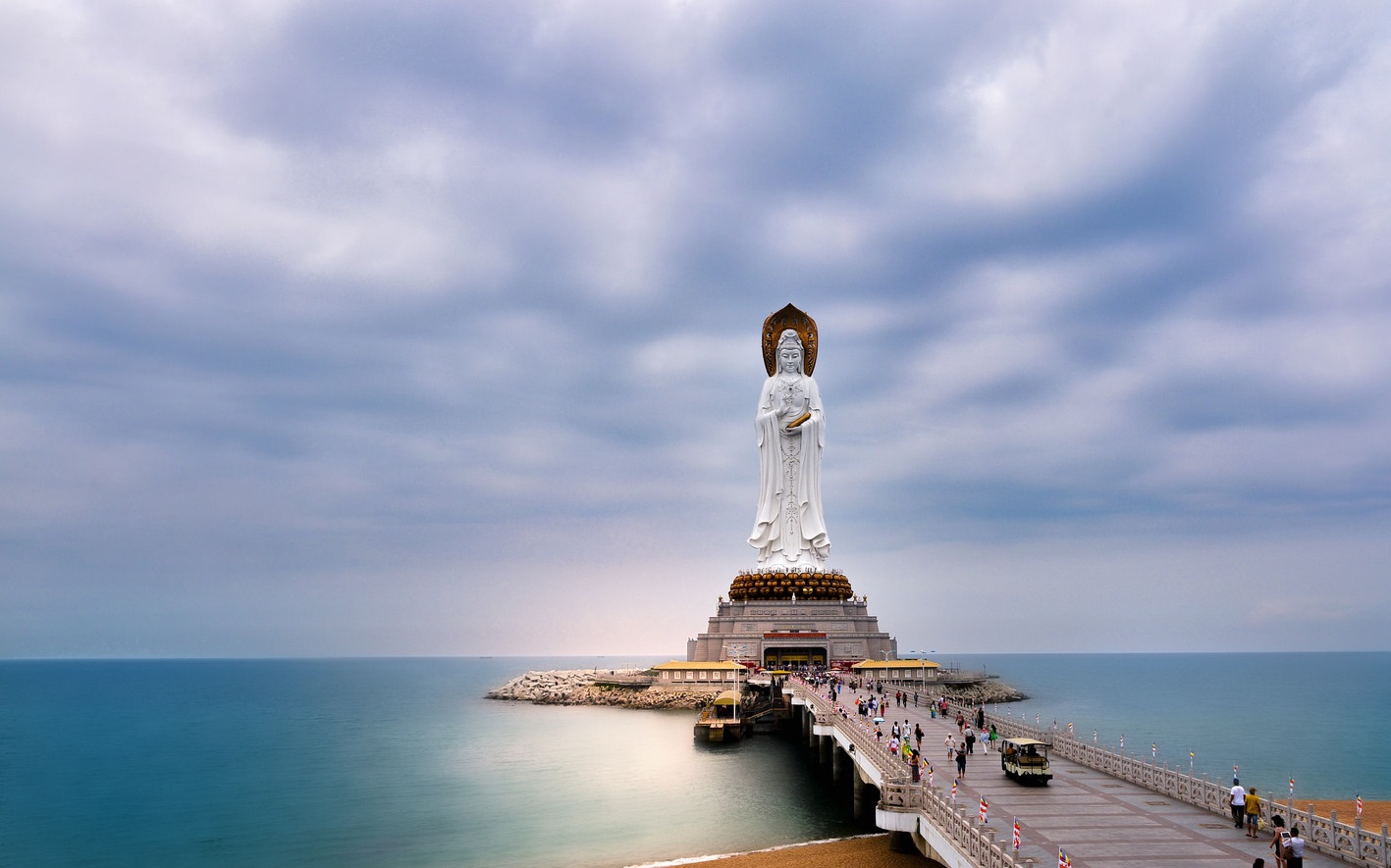 Statue of Guanyin of Nanshan, China