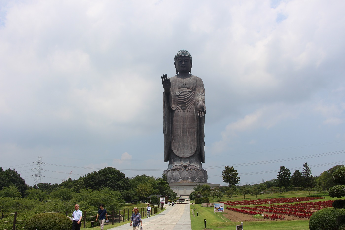 Statue of Ushiku Daibutsu, Japan