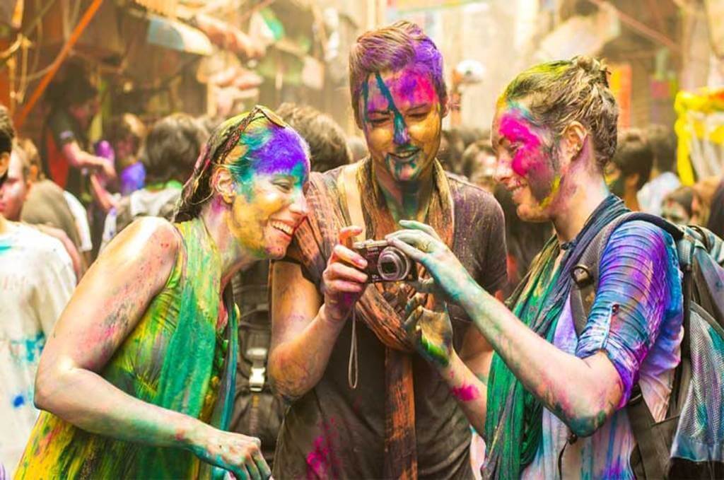 Spreading Love with Others- Holi 