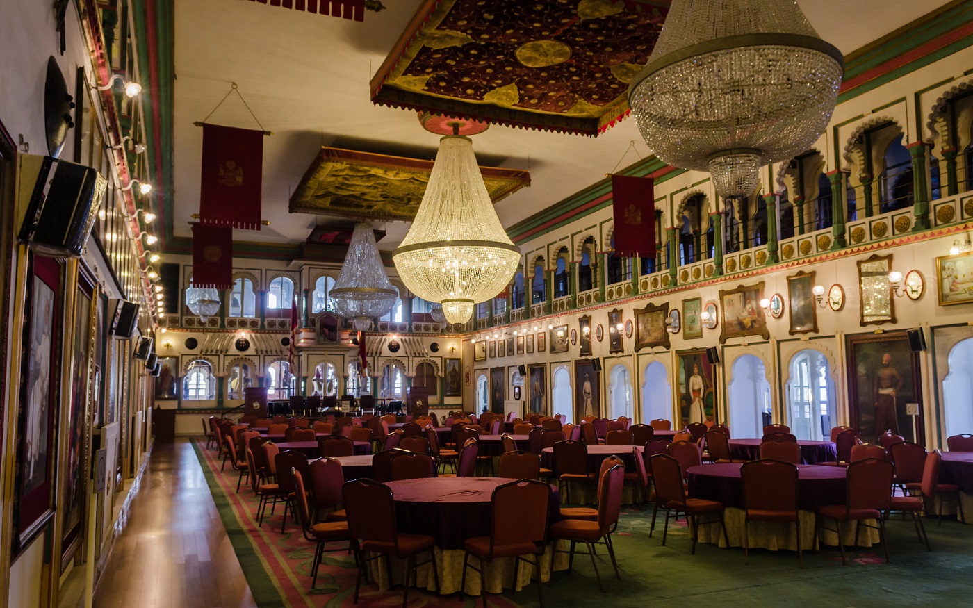 Durbar Hall at City Palace Udaipur